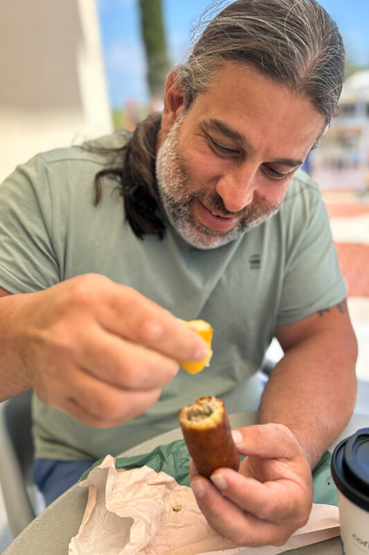 Cyprus street food Pete the Greek