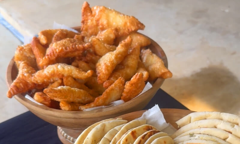 Traditional 3 cheese triangles