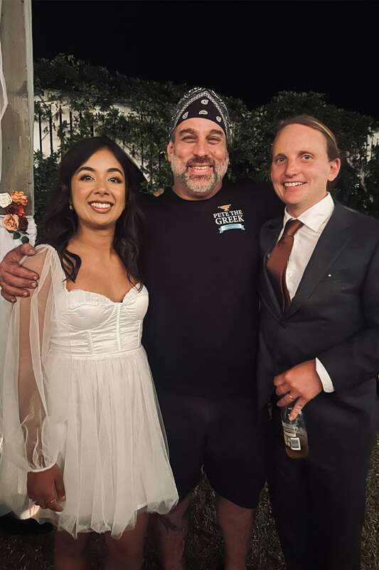 Pete the Greek Wedding catering